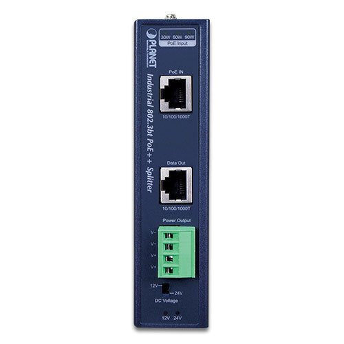 EAN 4711605284844 - PLANET IPOE-173S divisor de red Energía sobre Ethernet (PoE) Azul imagen 2