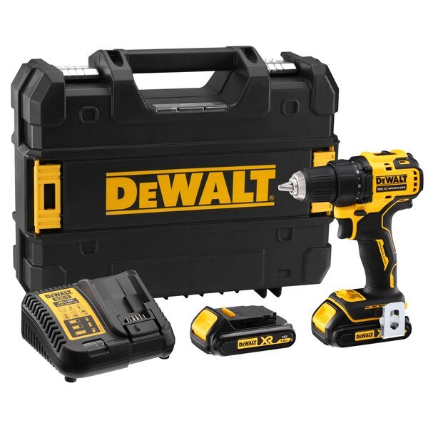 Taladro Atornillador Brushless (Sin Escobillas) Xr 18v 13mm 2 Baterias, Cargador Y Maletin Dcd708s2t-Qw Dewalt