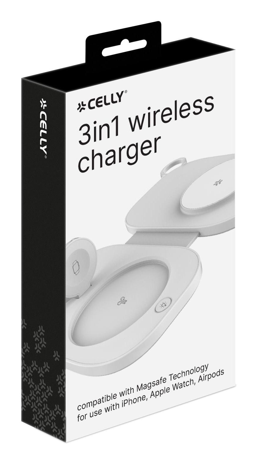 EAN 8021735221951 - Celly MAGPOCKET3IN1WH cargador de dispositivo móvil Auriculares, Smartphone, Reloj inteligente Blanco USB imagen 10