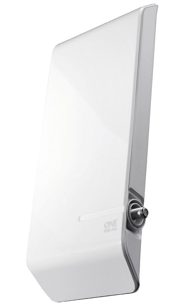 One For All Sv 9450 - Antena (Interior, Exterior, Blanco, Polarización Dual, Dab,Dab+,Uhf,Vhf, 25000 M, F, Iec)