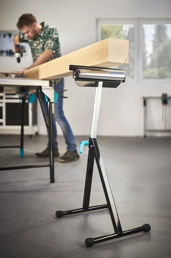 Caballete Multifuncional Con Soporte Y Rodillo 6102300 Wolfcraft