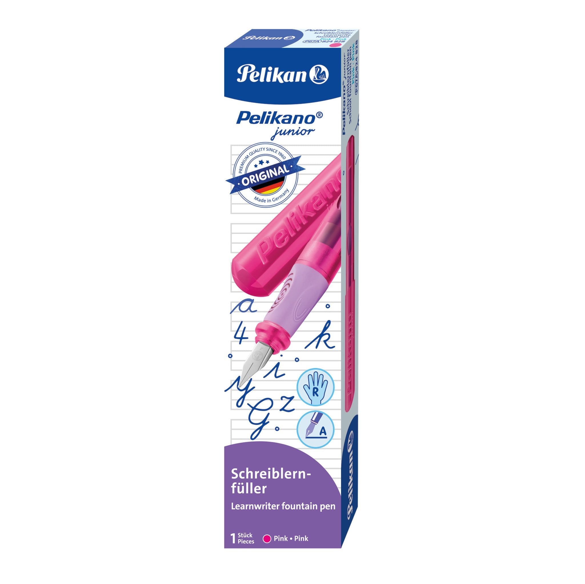 EAN 4012700824820 - Pelikan 824828 pluma estilográfica Sistema de carga por cartucho Rosa 1 pieza(s) imagen 1