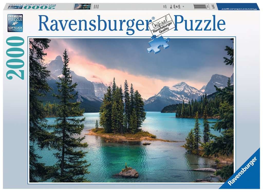 Ravensburger Puzzle "Spirit Island" Canadá 2000 Piezas