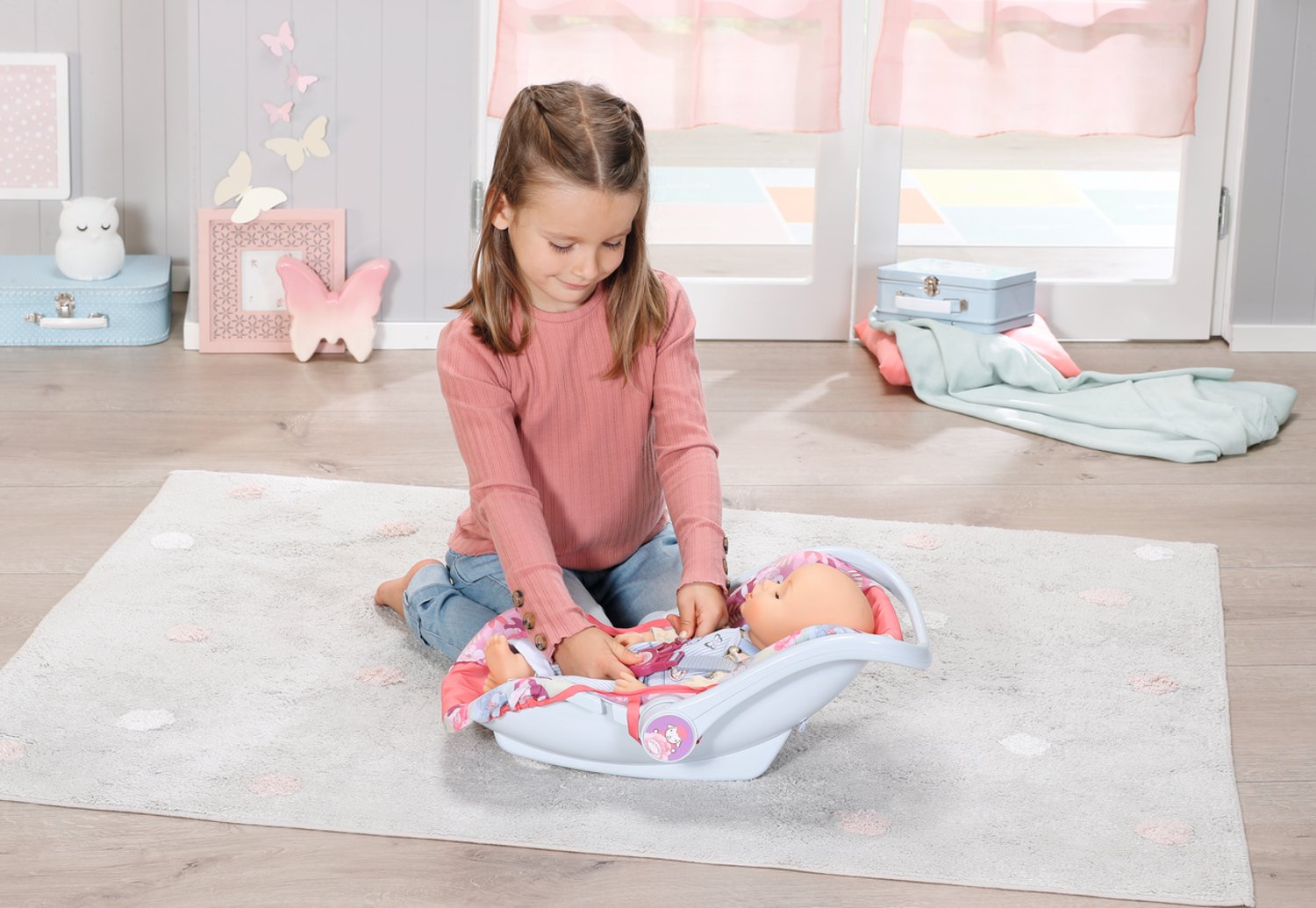 Muñeca Zapf Creation Baby Annabell® Active Babyschale, Puppenmöbel 706657