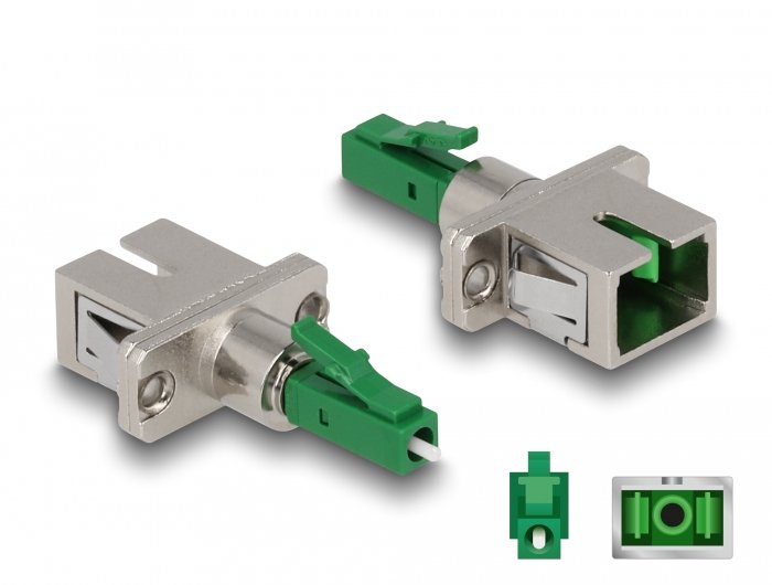 Delock Lwl Hybrid Kupplung Lc Simplex M Zu Sc H Verde