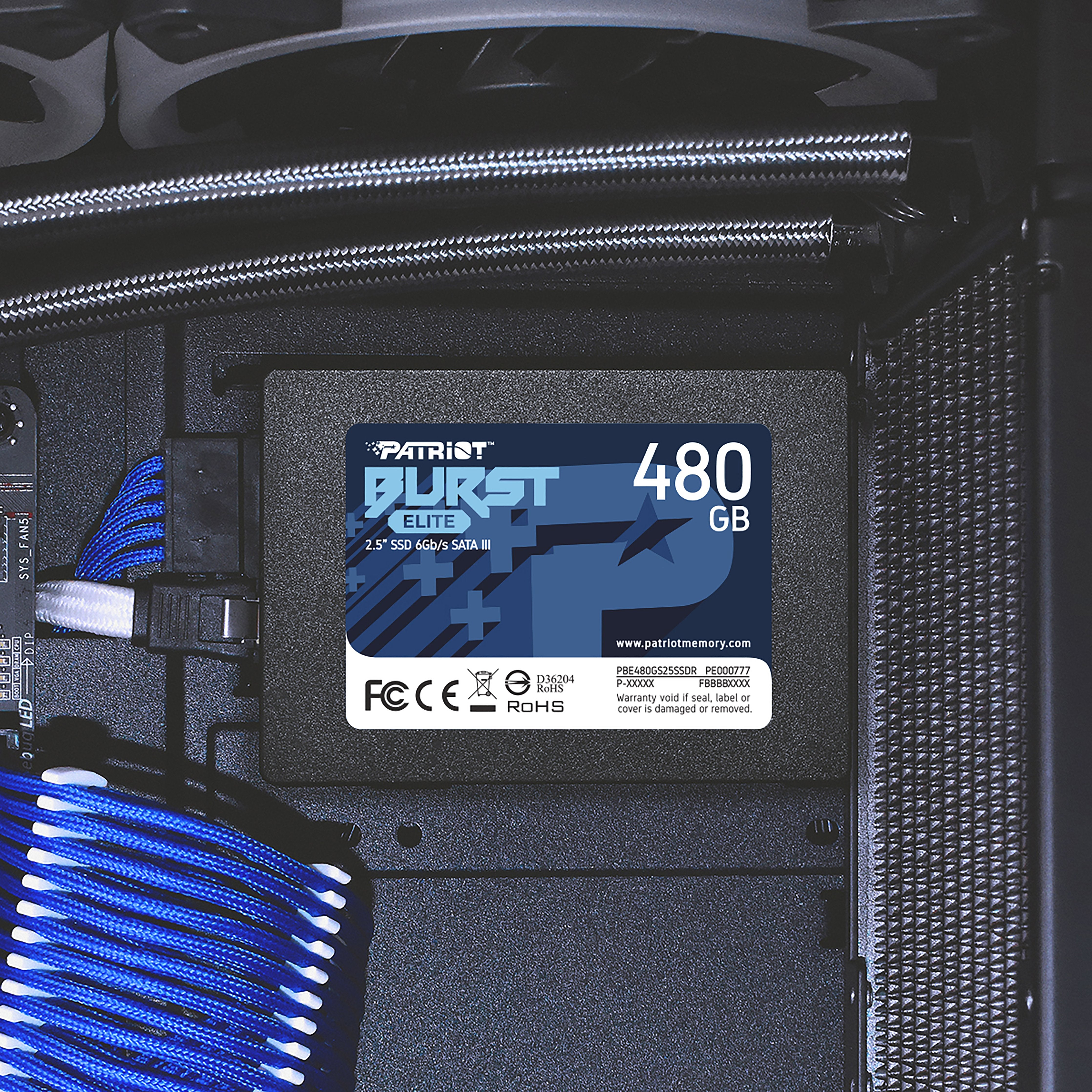 EAN 0814914027752 - Patriot Memory Burst Elite 480 GB 2.5" Serial ATA III imagen 5