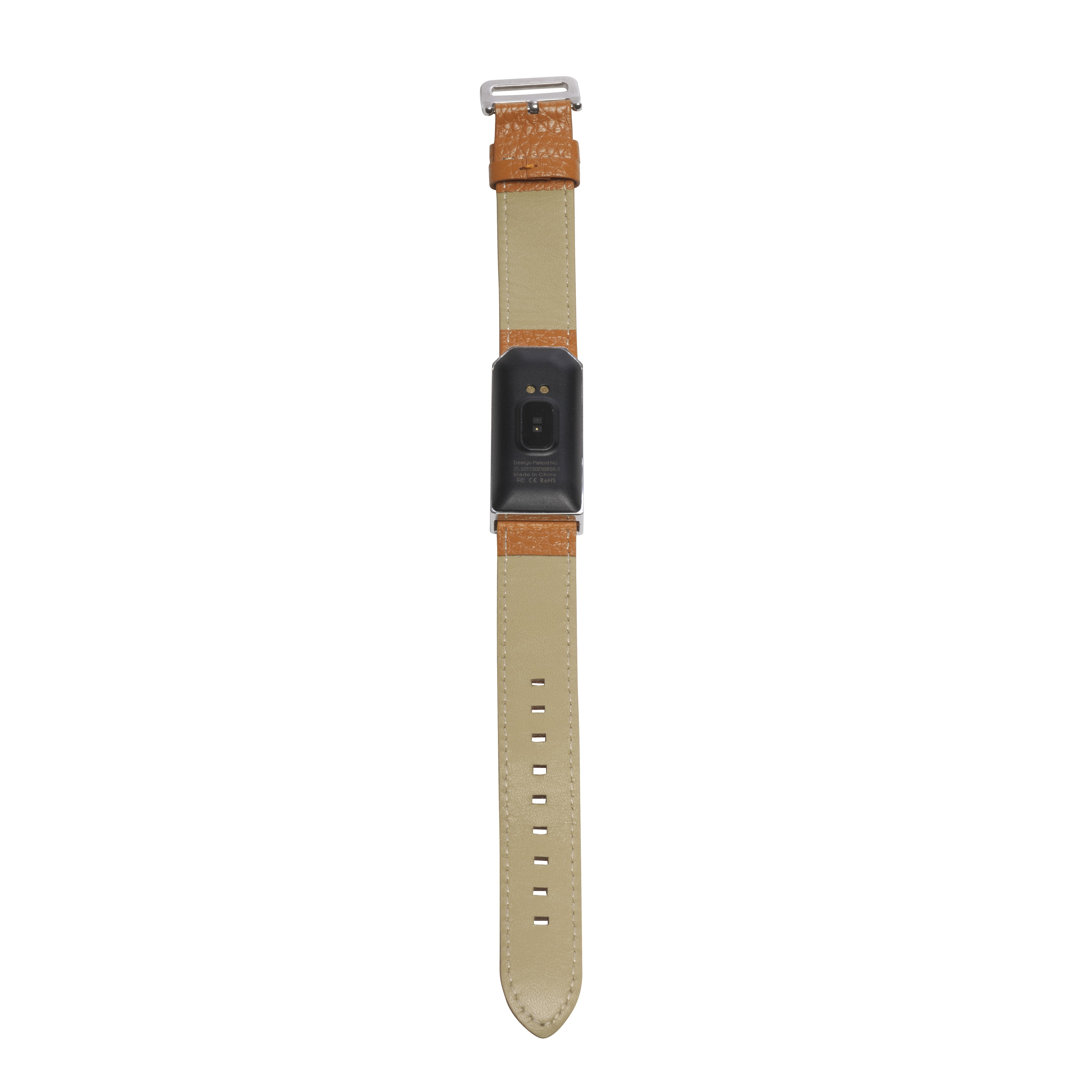 Pulsera Cuantificadora Denver Bfh-250 Brown Bt Pantalla 2.4cm Color Frecuencia Cardiaca Notificaciones Bat 90mah Ip68