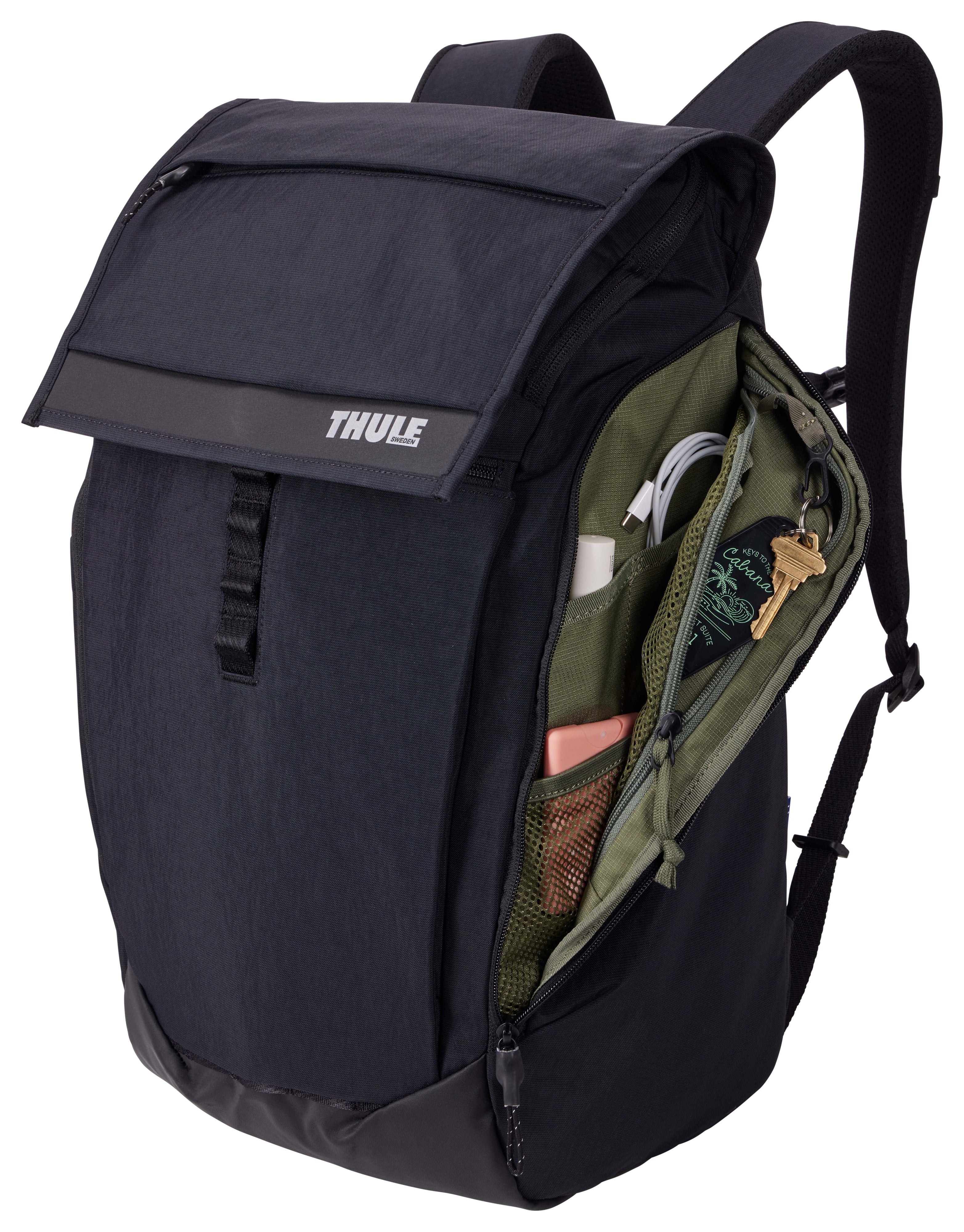 Mochila Thule Paramount Parabp3216 Black Informal Negro Nylon, Poliéster
