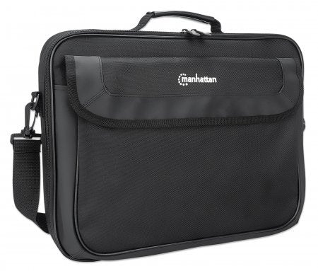 EAN 0766623439947 - Manhattan 439947 maletines para portátil 39,6 cm (15.6") Bandolera Negro imagen 2
