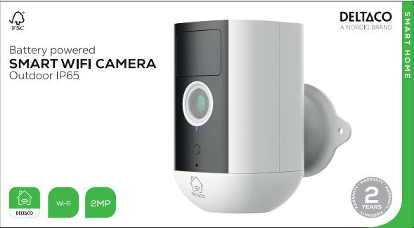 EAN 7333048054579 - Deltaco SH-IPC09 cámara de vigilancia Torreta Cámara de seguridad IP Interior y exterior 1920 x 1080 Pixe imagen 5