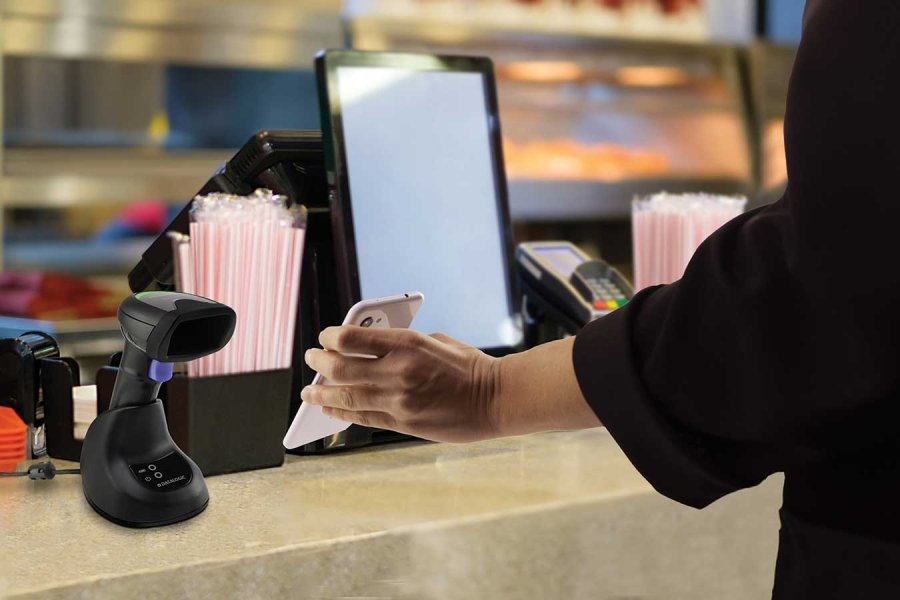 Datalogic Qm2500-Bk-433k1, Escáner De Código De Barras Negro