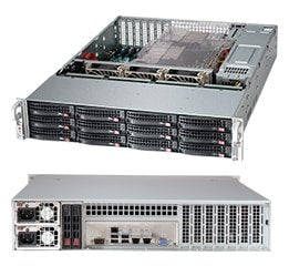 EAN 0672042437481 - Supermicro CSE-826BAC12-R1K23LPB carcasa de ordenador Estante Negro 1200 W imagen 1