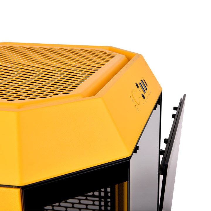 Caja Pc Thermaltake Ca-1y4-00s4wn-00 Amarillo Oscuro