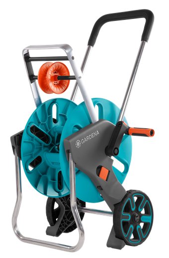 EAN 4078500032902 - Gardena AquaRoll M Easy Tambor de carrete Manual Negro, Azul, Naranja imagen 6