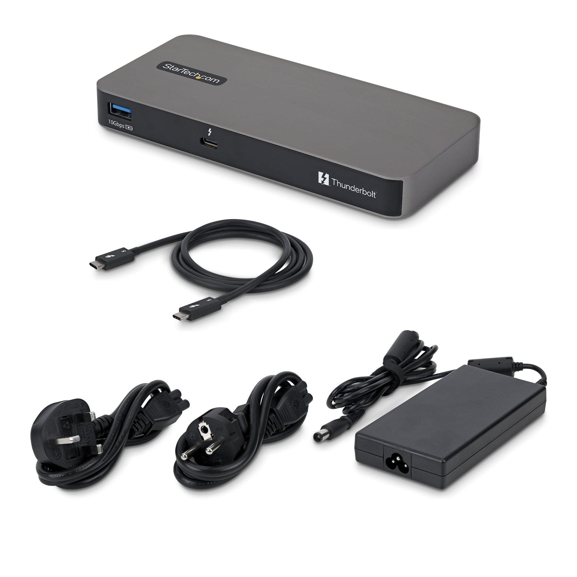 EAN 0065030925709 - StarTech.com 303UE-TB5-HUB hub de interfaz Thunderbolt 5 80 Mbit/s Gris imagen 5