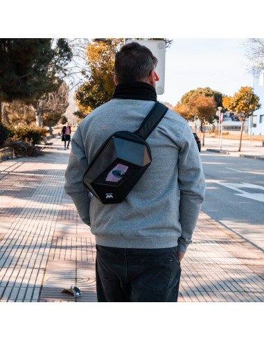 Mochila Led Woxter Loy-Evil Eye 6l Pantalla Led Personalizable