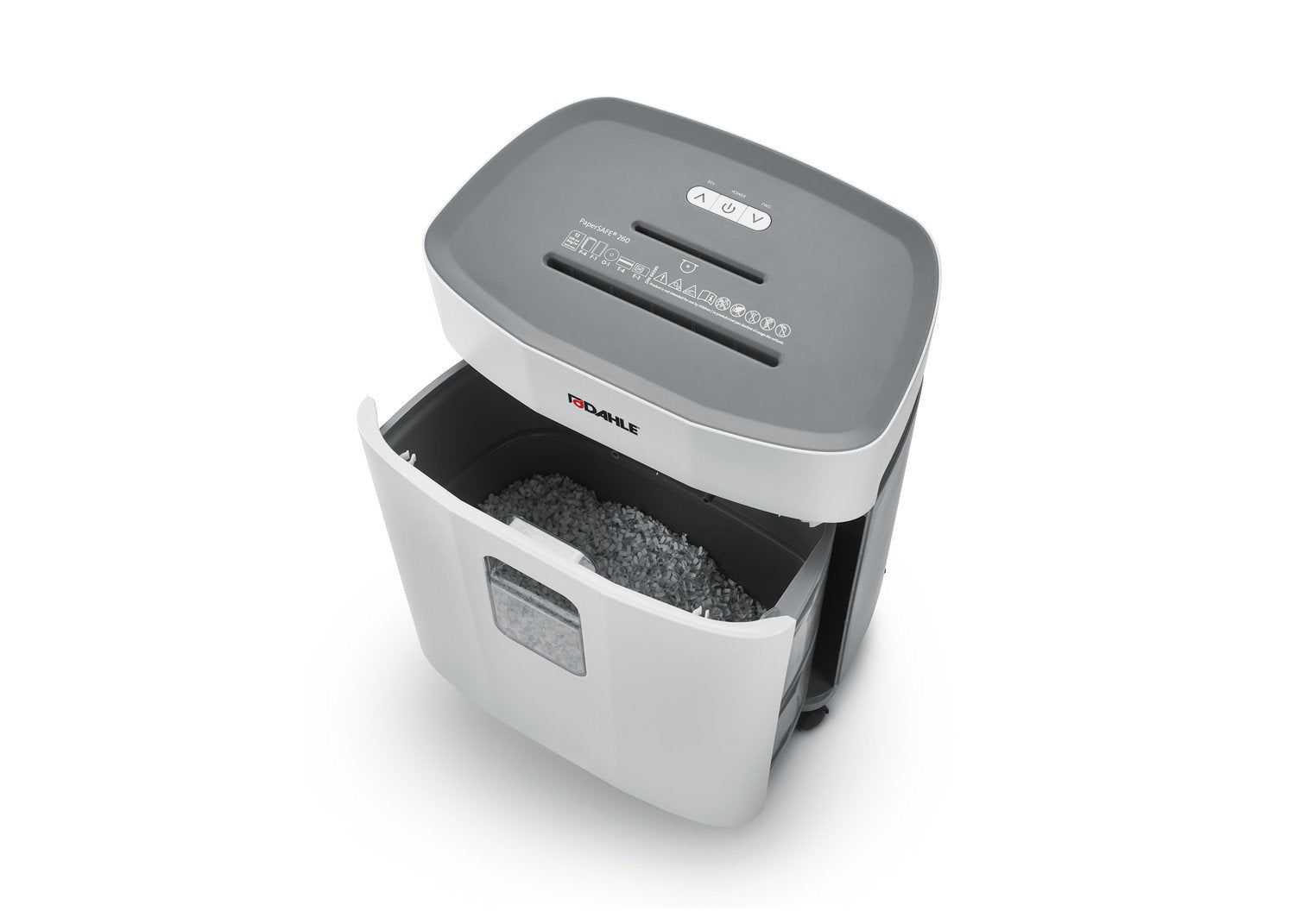 EAN 4009729074251 - Dahle PaperSAFE 260 triturador de papel Corte en partículas 60 dB 4,8 cm Gris, Blanco imagen 3