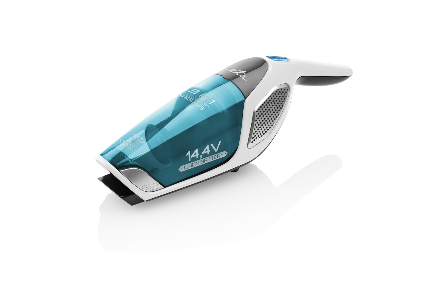 EAN 8590393310630 - Eta ETA344790010 aspiradora de mano Negro, Azul, Blanco Sin bolsa imagen 15
