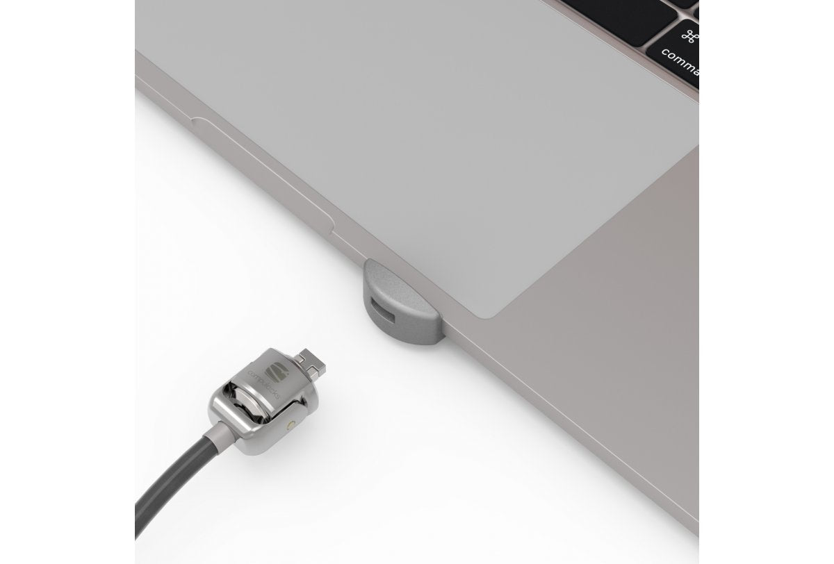 EAN 0819472021983 - Compulocks UNVMBPRLDG01 cable antirrobo Negro, Acero inoxidable imagen 2