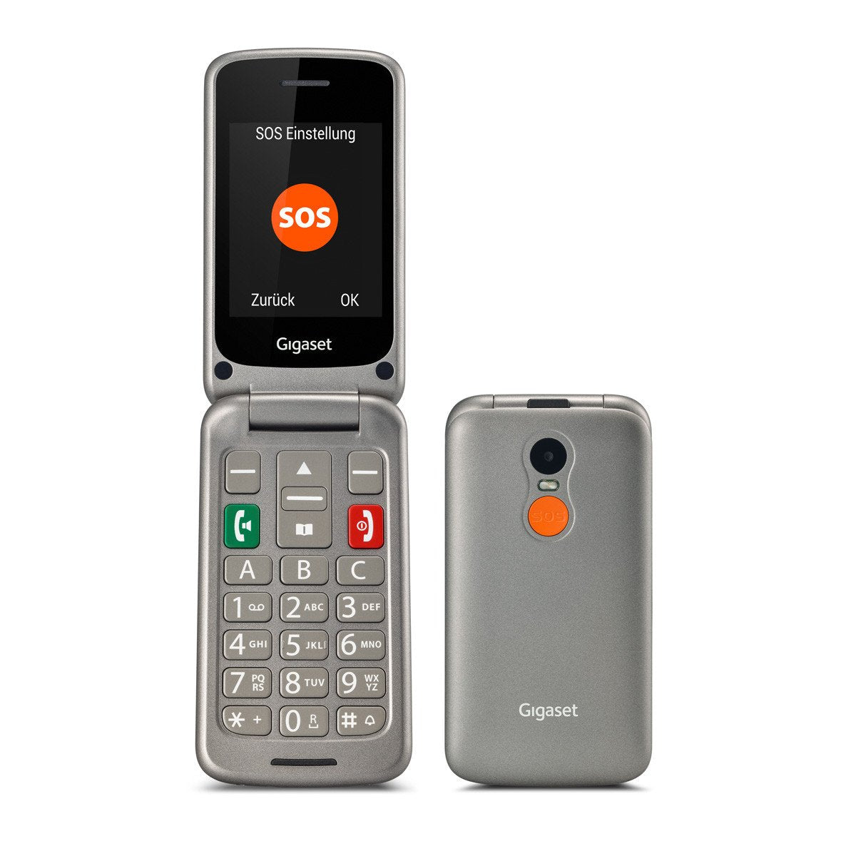 Móvil Gigaset Gl590 Dual Sim - Titan-Silber
