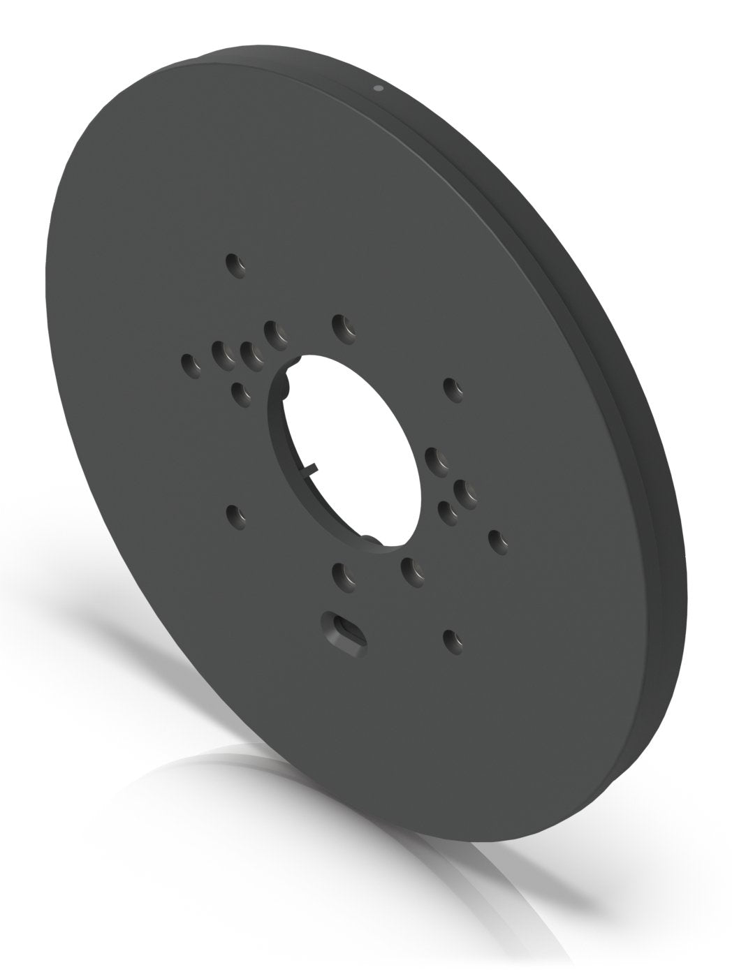 A Mounting Plate Designed To Interface Unifi Protect