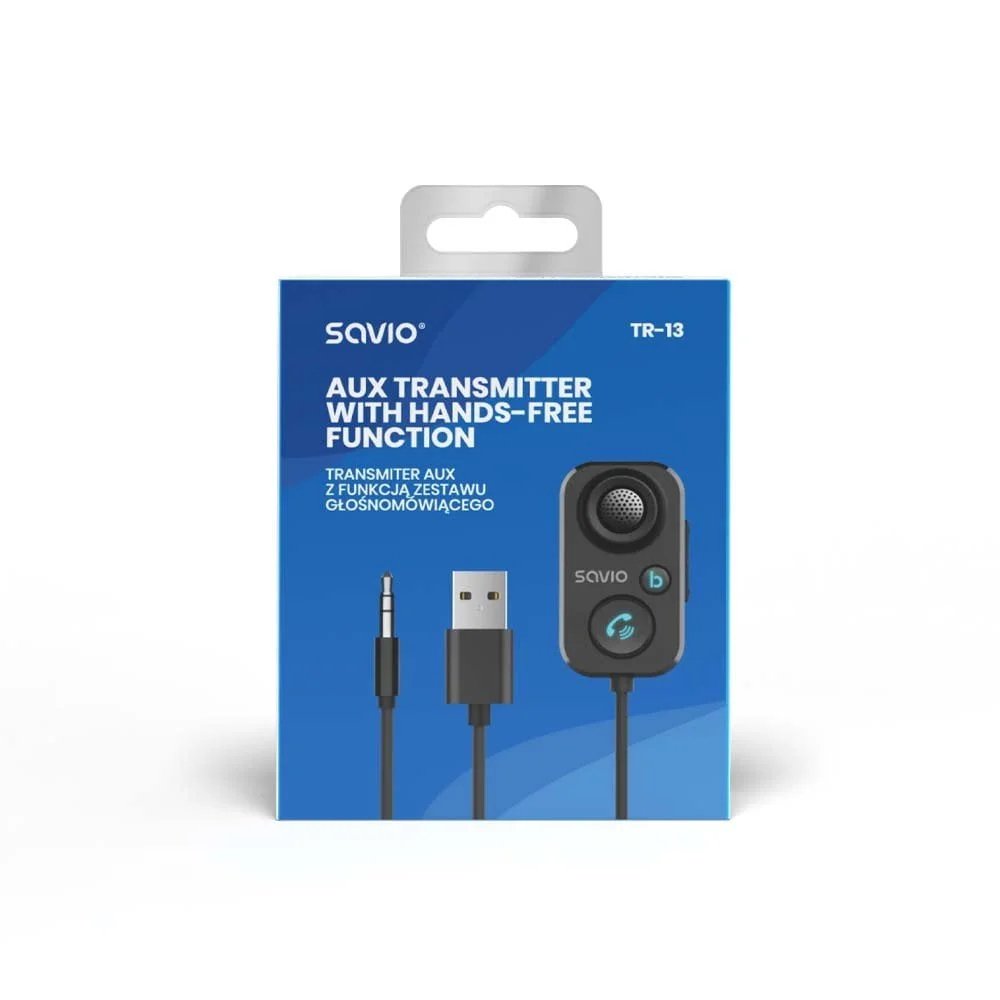 EAN 5901986046356 - Savio TR-13 AUX 10 m Negro imagen 6