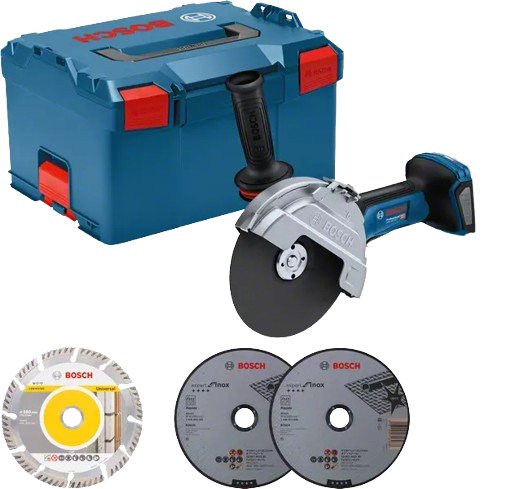 EAN 4053423246209 - Bosch GWS 18V-180P PROFESSIONAL amoladora angular 18 cm 7000 RPM 1500 W 2,8 kg imagen 1