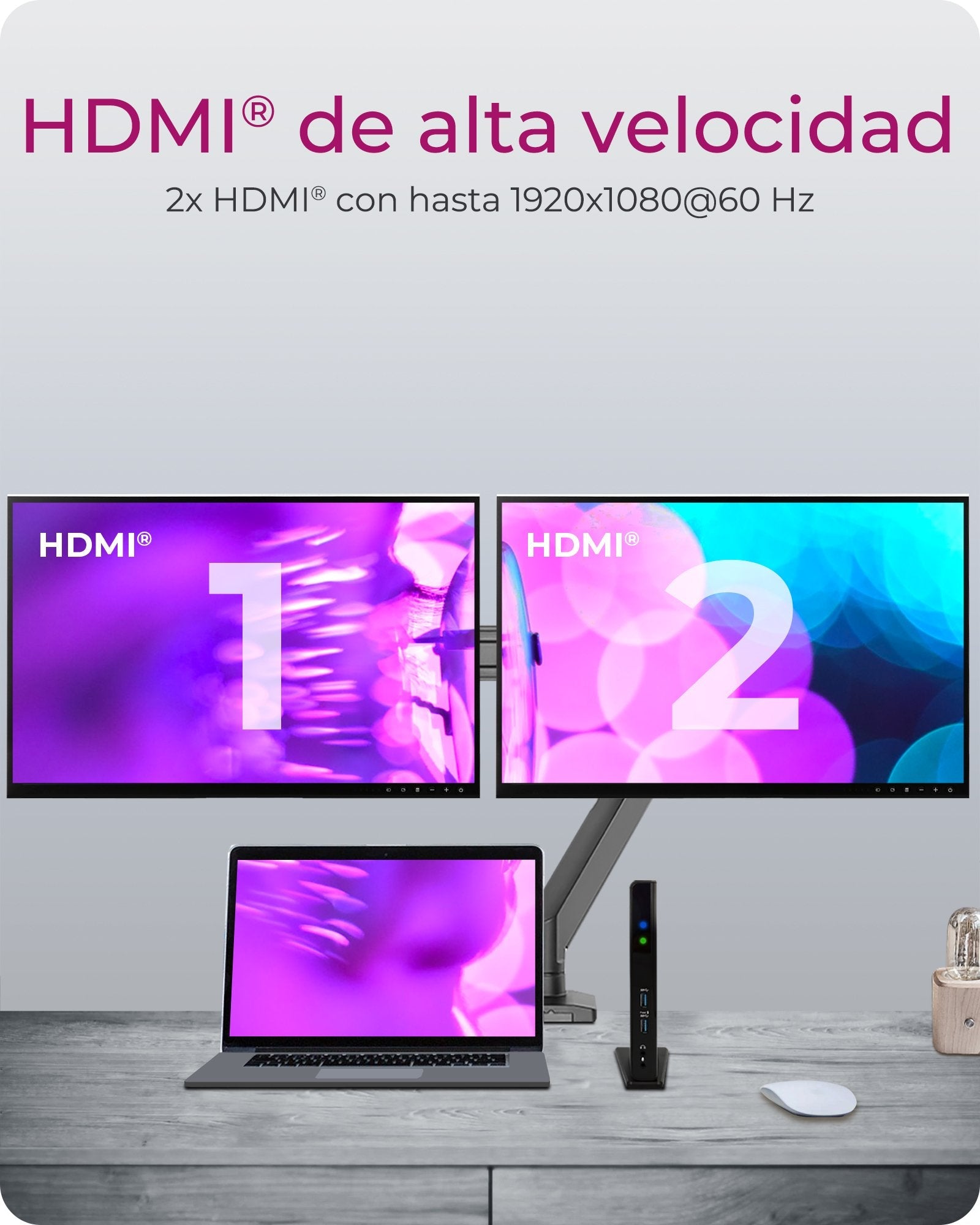 EAN 4250078169765 - ICY BOX IB-DK2251AC Alámbrico USB 3.2 Gen 2 (3.1 Gen 2) Type-A Negro imagen 6