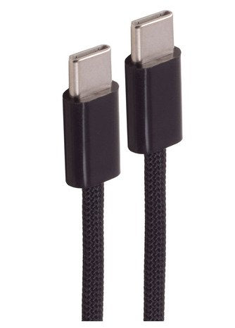 Shiverpeaks Usb-C Cable De Carga, 2.0, 60w, Negro, Textil, 1m