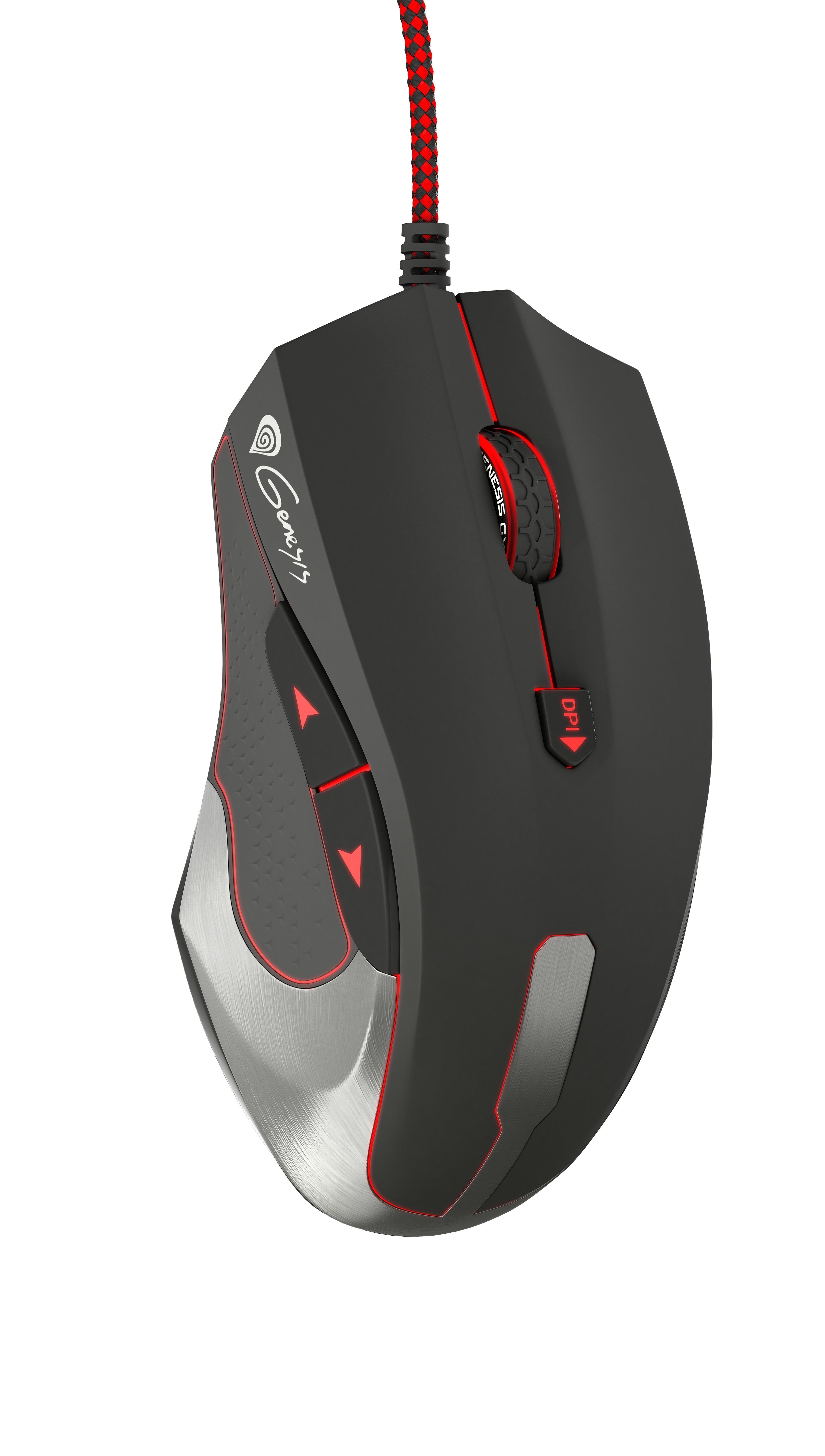 Natec Genesis Gx75 Limited Edition Ratón Usb Tipo A Óptico 7200 Dpi Ambidextro