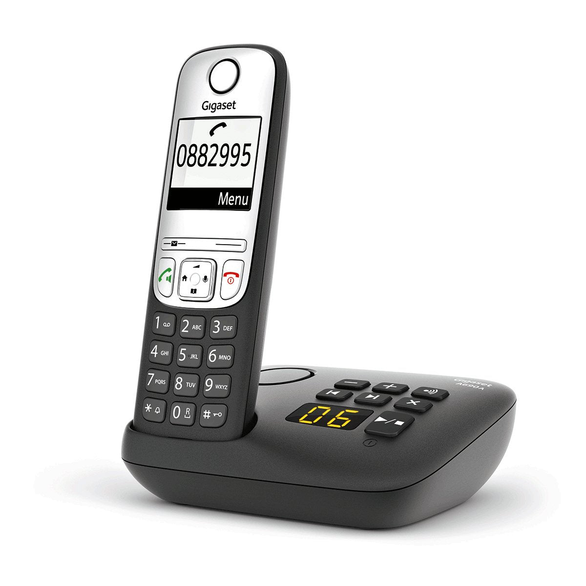EAN 4250366855356 - Gigaset A690A Teléfono DECT/analógico Negro imagen 4