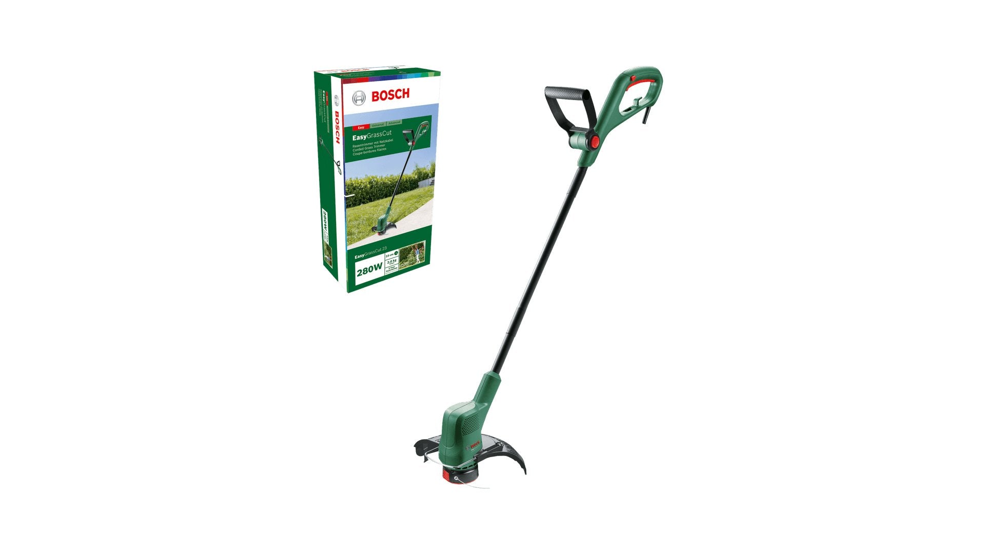 EAN 4059952611457 - Bosch EasyGrassCut 23 23 cm 280 W Corriente alterna Negro, Verde imagen 5