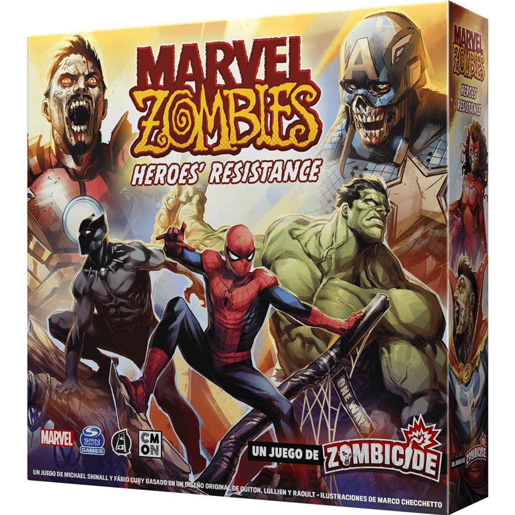 Juego De Mesa Marvel Zombies Heroes Resistance Edad Recomendada 14 Años