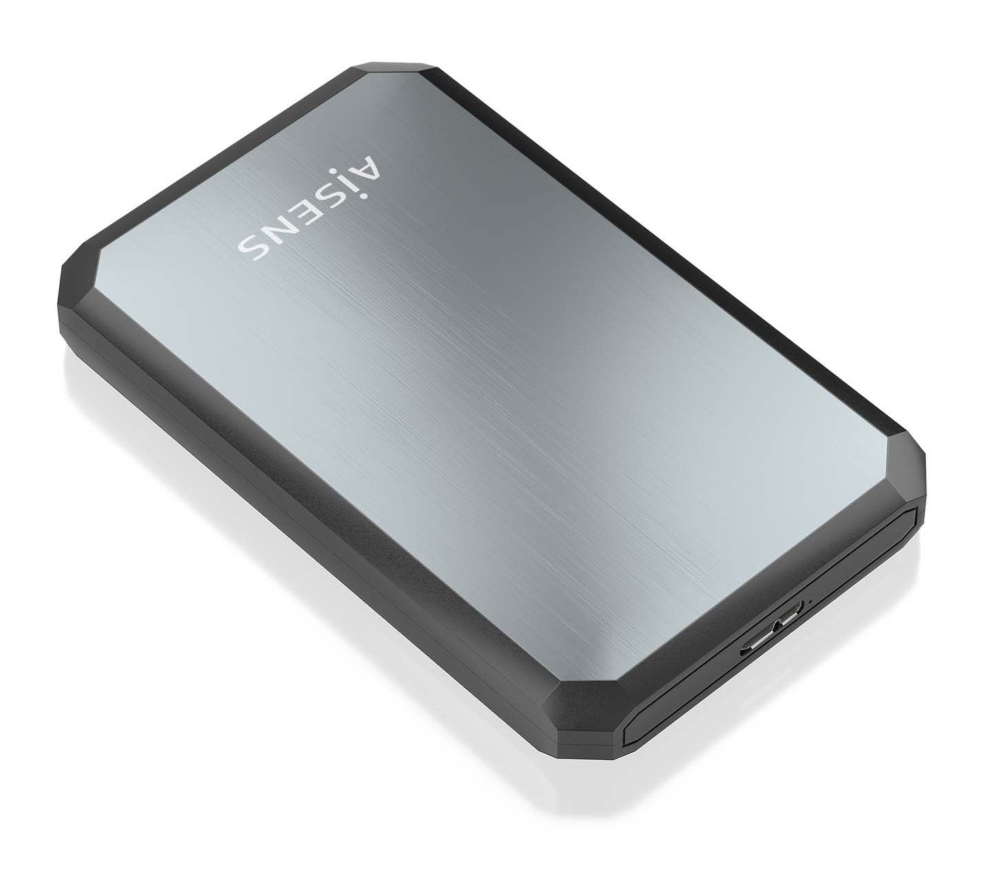 EAN 8435739902165 - AISENS ASE-2529B caja para disco duro externo Carcasa de disco duro/SSD Negro, Gris 2.5" imagen 1