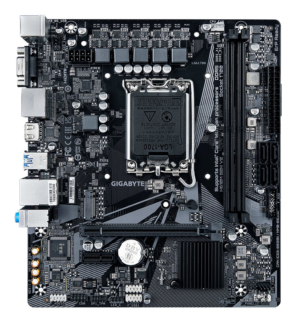 EAN 4719331859817 - GIGABYTE H610M S2H V2 placa base Intel H610 Express LGA 1700 micro ATX imagen 2