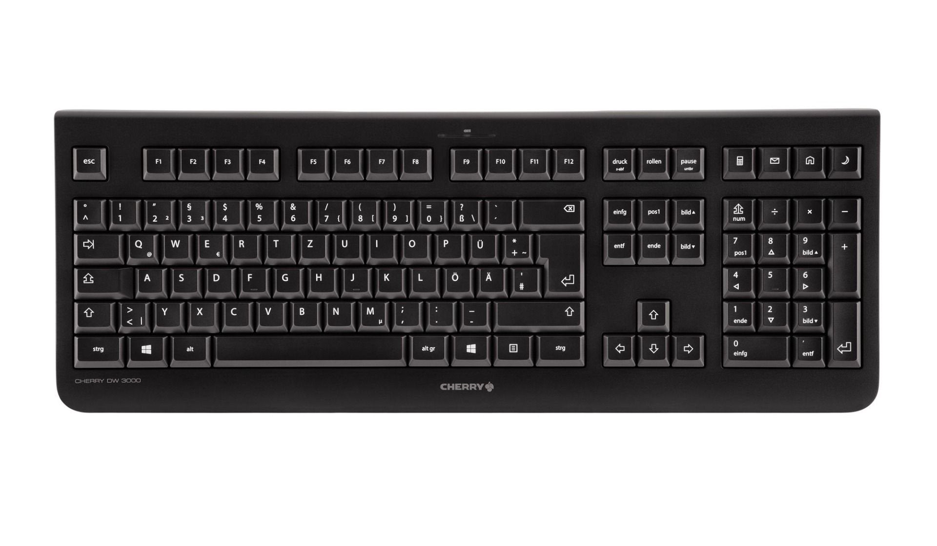 EAN 4025112094460 - CHERRY DW 3000 teclado Ratón incluido Universal RF inalámbrico AZERTY Belga Negro imagen 2