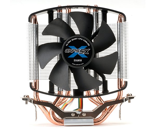 EAN 0823884202144 - Zalman CNPS5X Performa Procesador Enfriador 9,2 cm Negro, Plata imagen 2