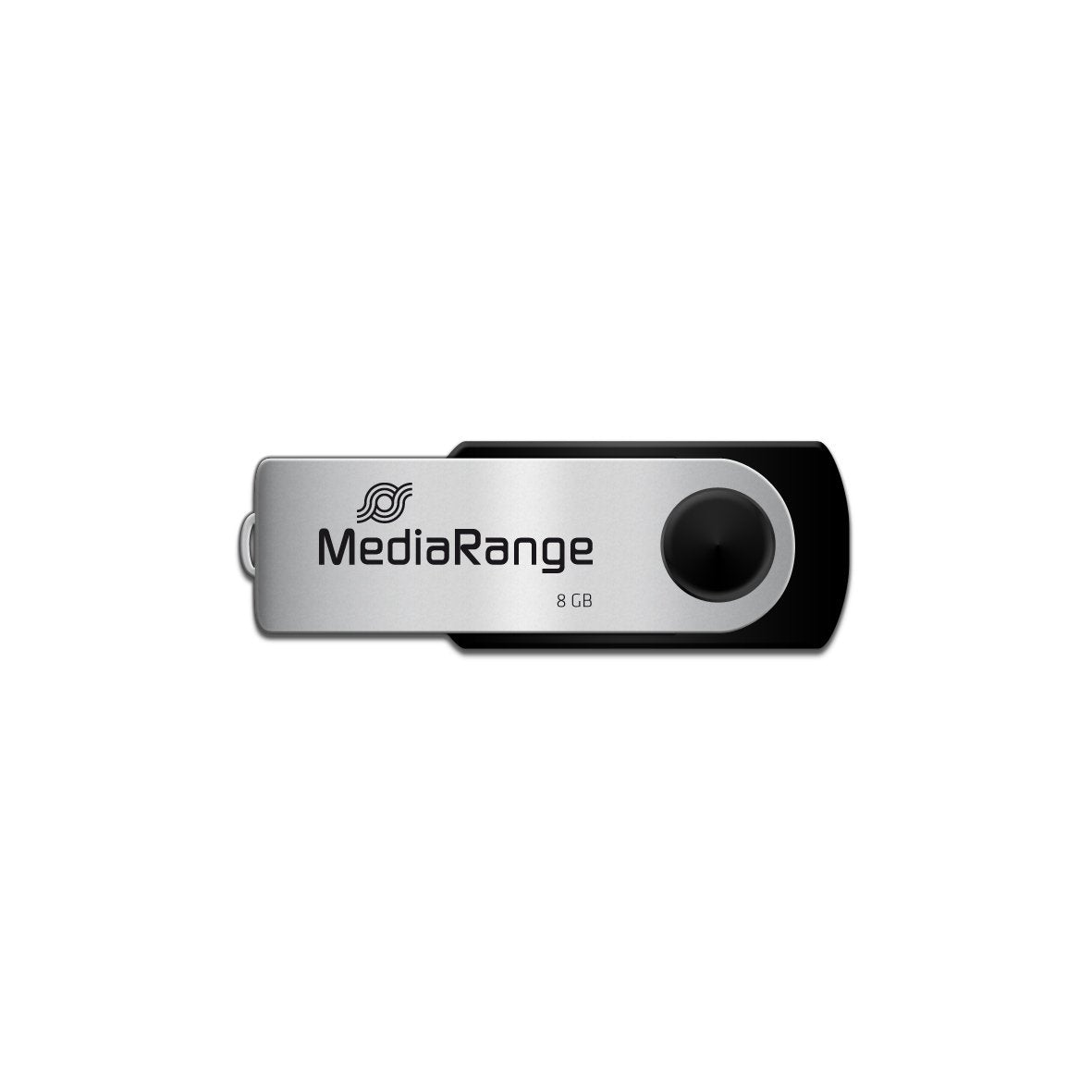 EAN 4260057124821 - MediaRange MR908 unidad flash USB 8 GB USB Type-A / Micro-USB 2.0 Negro, Plata imagen 2