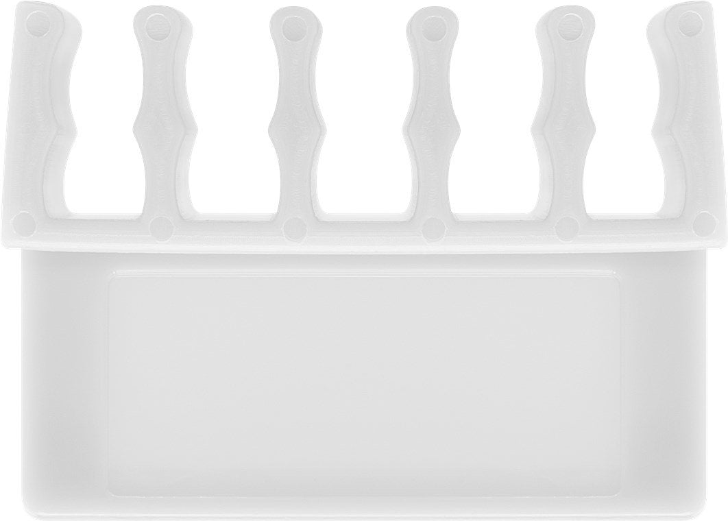 EAN 4040849704314 - Goobay 70431 organizador de cables Escritorio Soporte para cables Blanco 2 pieza(s) imagen 1