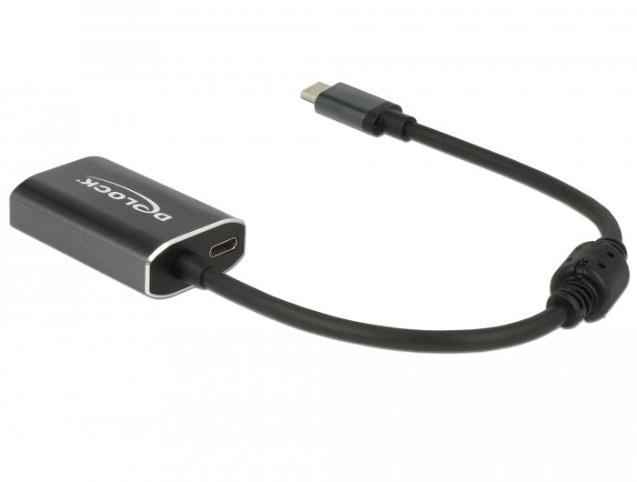 Delock Adaptador Usb Type-C Macho Mini Displayport Hembra (Modo Dp Alt) 4k 60 Hz Con Función Pd