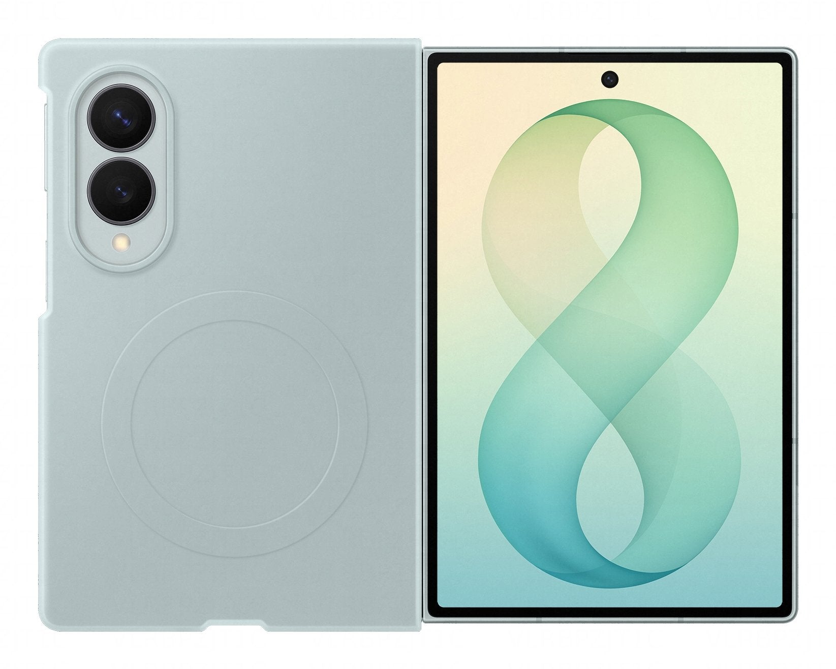 Samsung Silicone Magnet Case Fr Galaxy Fold8, Green