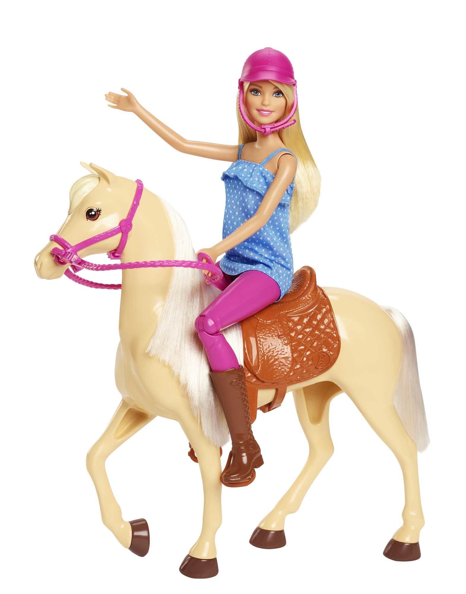 Muñeca Mattel Barbie Caballo Fxh13