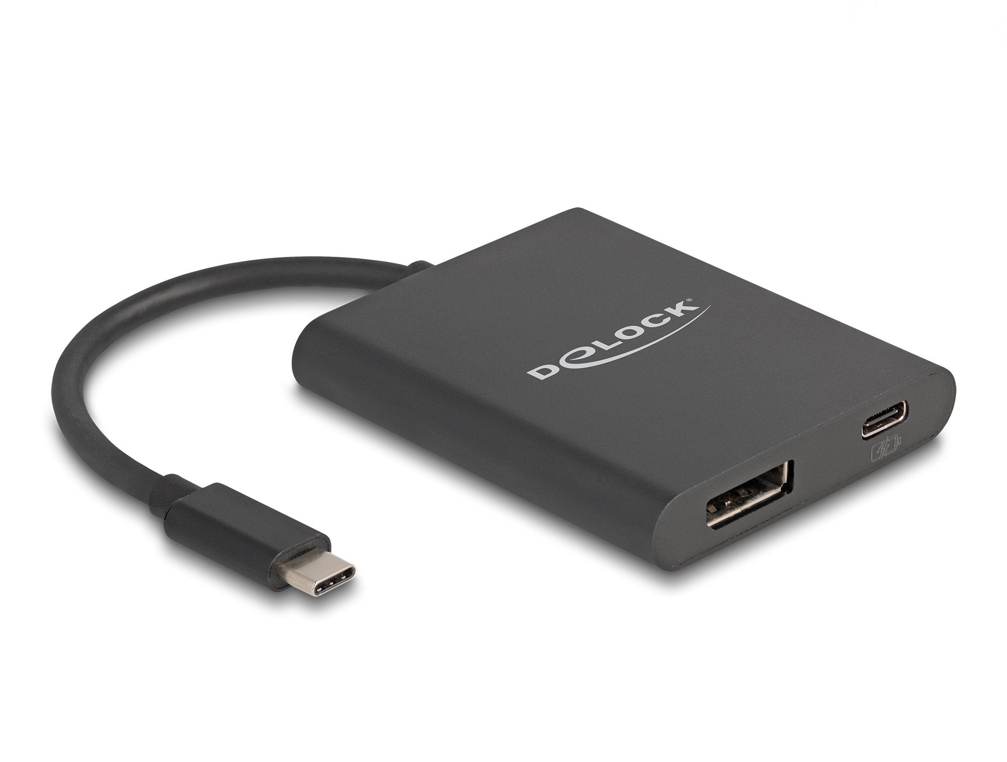 Delock 64202 Adaptador Usb Type-C A Displayport (Dp Alt Mode) 8k Con Hdr Y Power Delivery 60 W