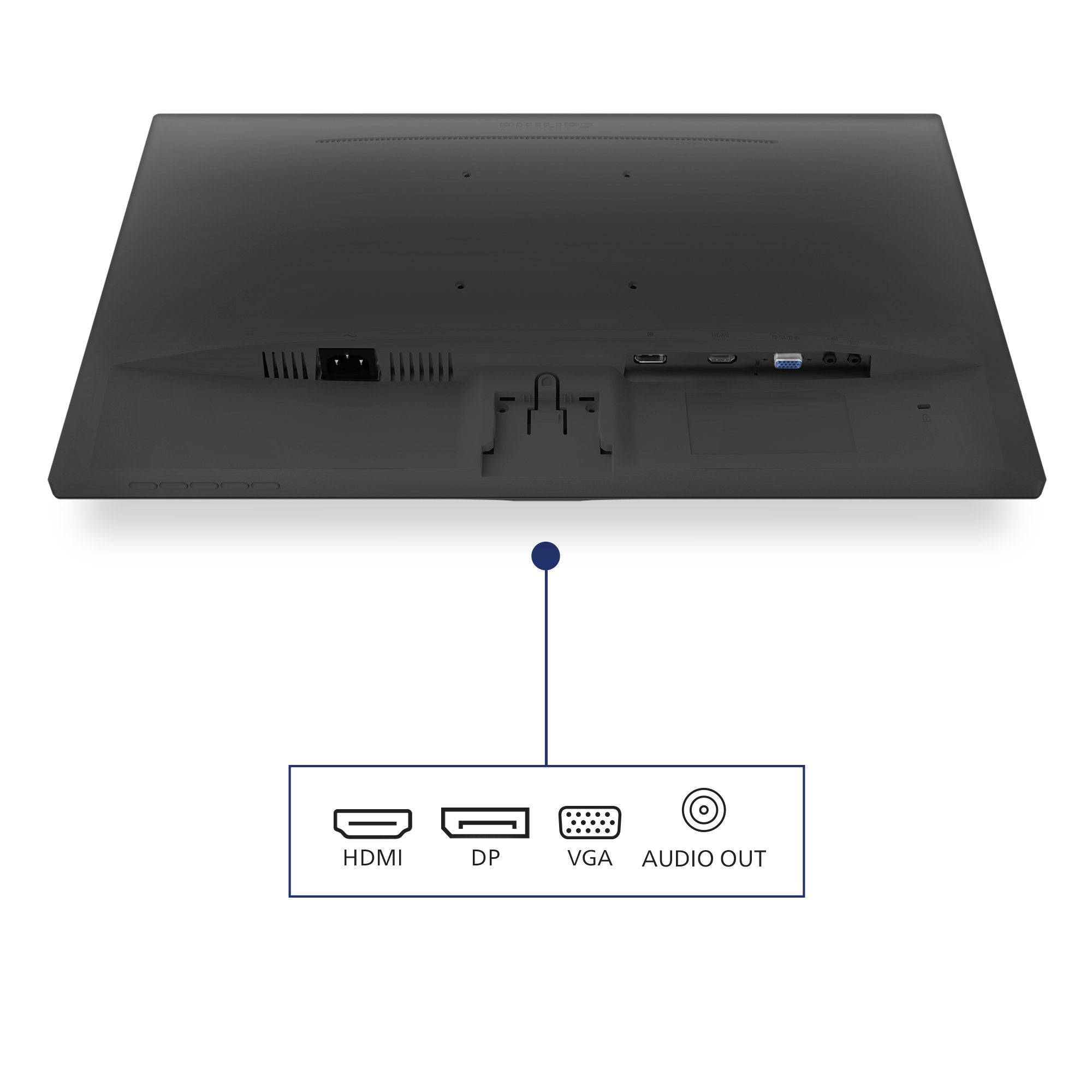 EAN 8712581745905 - Philips V Line 273V7QJAB/00 LED display 68,6 cm (27") 1920 x 1080 Pixeles Negro imagen 8