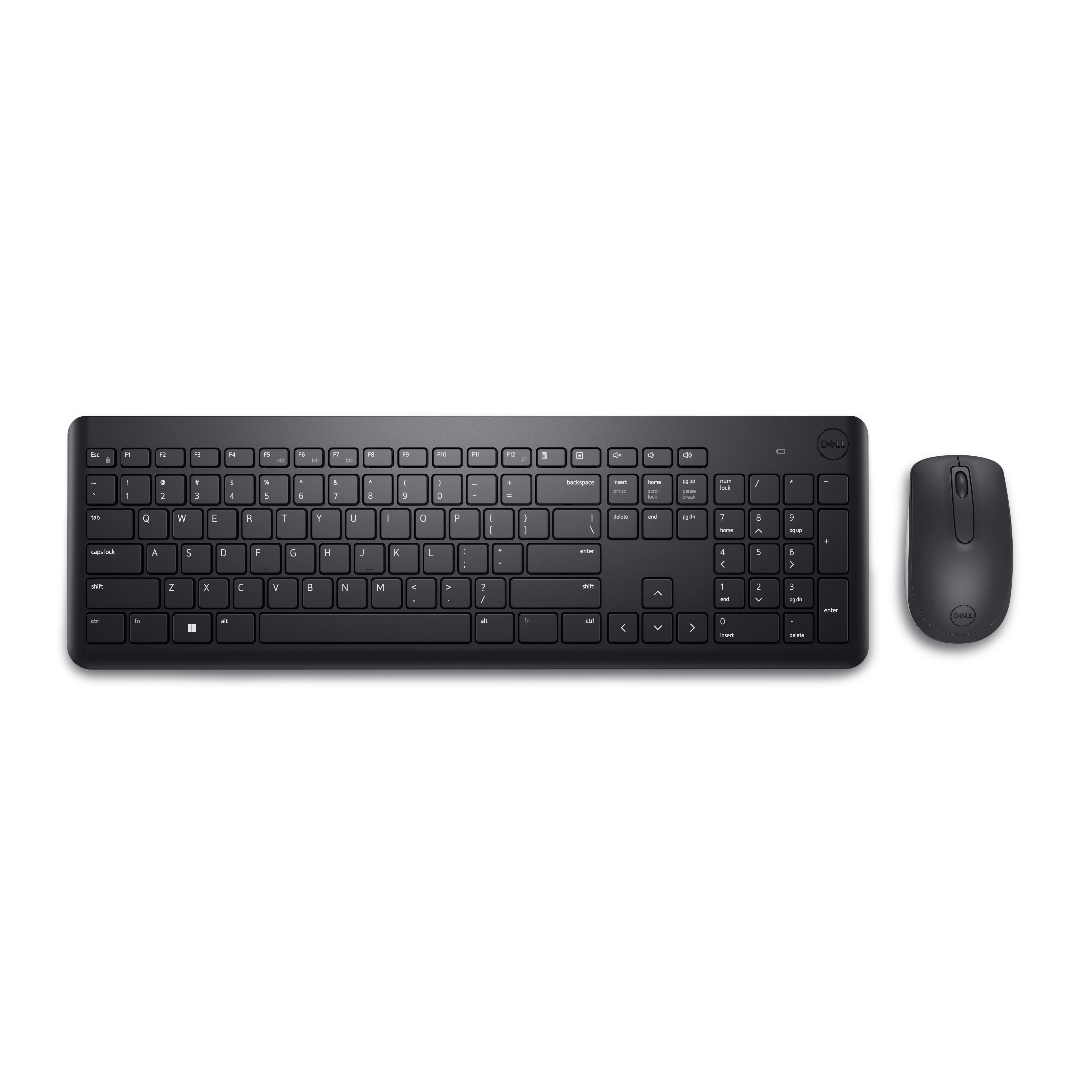 EAN 5397184621110 - DELL KM3322W teclado Ratón incluido Oficina RF inalámbrico Ucranio Negro imagen 2