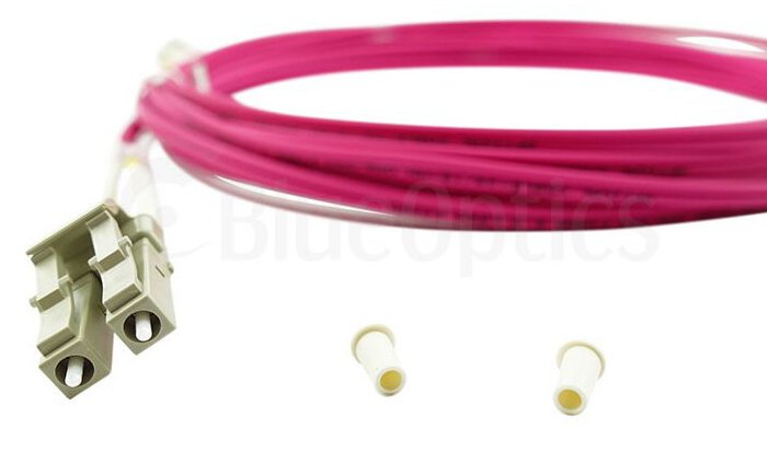 Blueoptics Sfp3131fu1mk Cable De Fibra Optica 1 M Lc Om4 Magenta