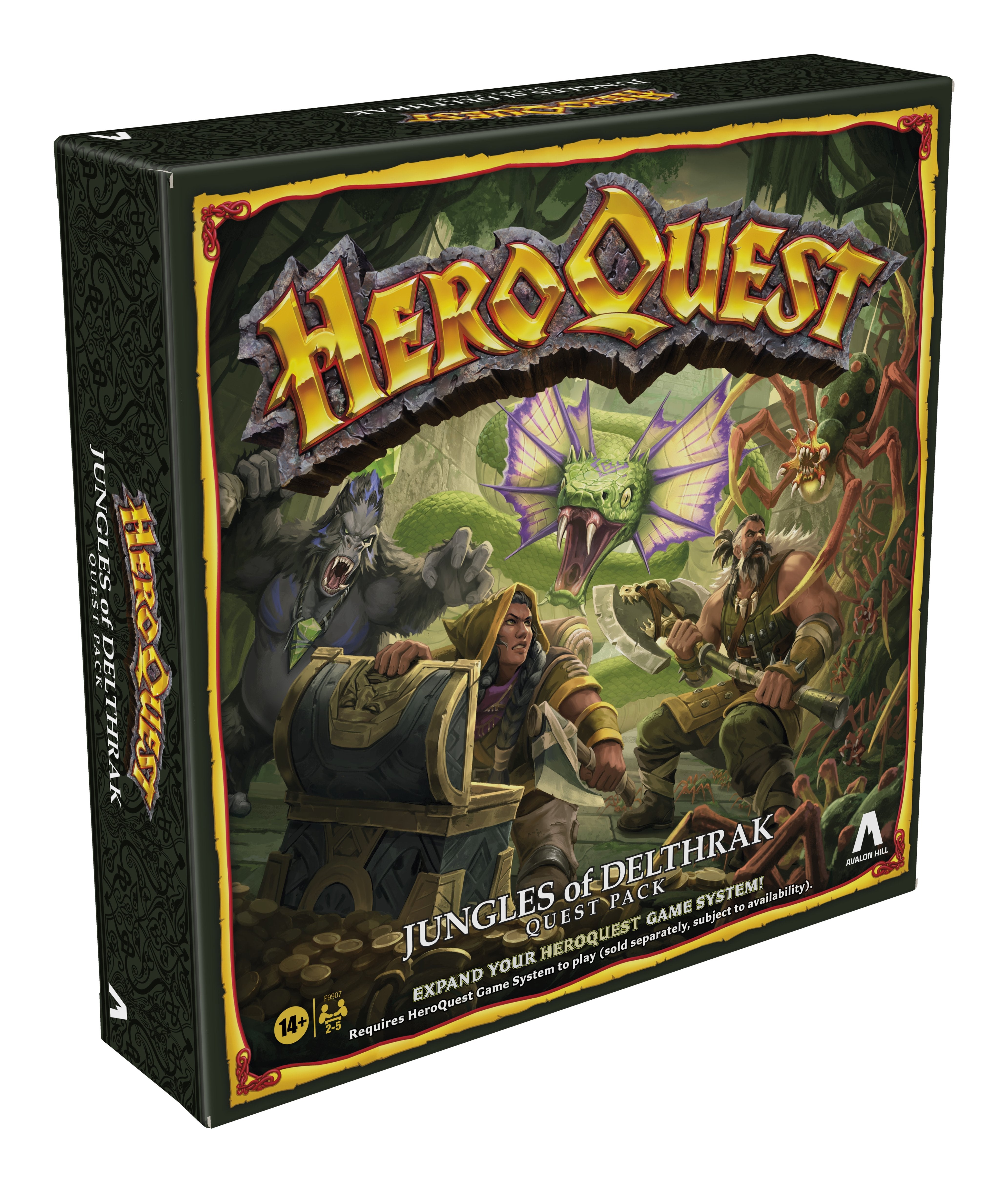 Expansion Juego De Mesa Selvas De Delthark Heroquest Ingles