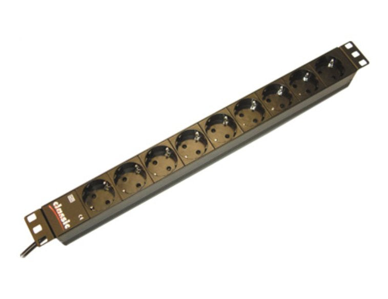 EAN 4016514019267 - Secomp 19.07.1182 base múltiple 2 m 8 salidas AC Negro imagen 1