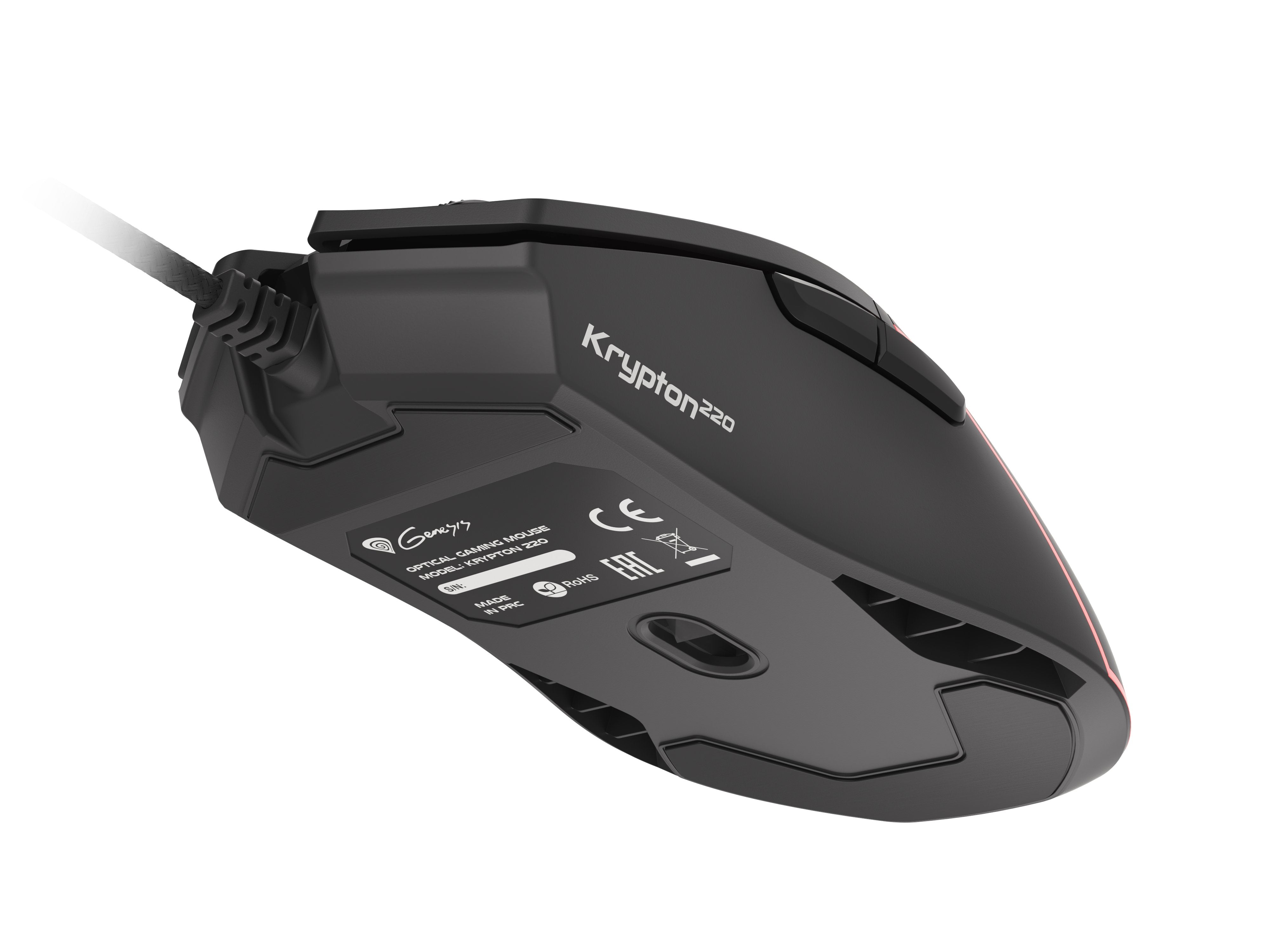 EAN 5901969431407 - GENESIS Krypton 220 ratón Juego mano derecha USB tipo A Óptico 6400 DPI imagen 3