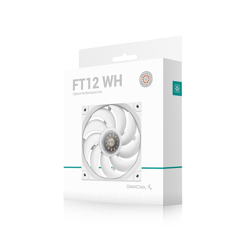 EAN 6933412710769 - DeepCool FT12 WH Carcasa del ordenador Ventilador 12 cm Blanco 1 pieza(s) imagen 2